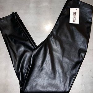 MISSGUIDED Faux Leather Legging